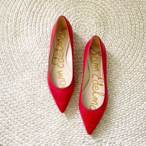 Sam Edelman Sally flat candy apple red